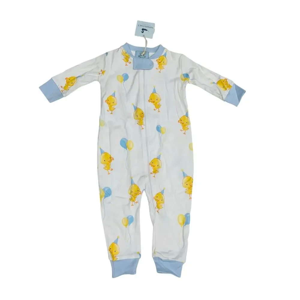 NWT Nanducket 18-24M Blue Ack the Duck Celebration Sleeper